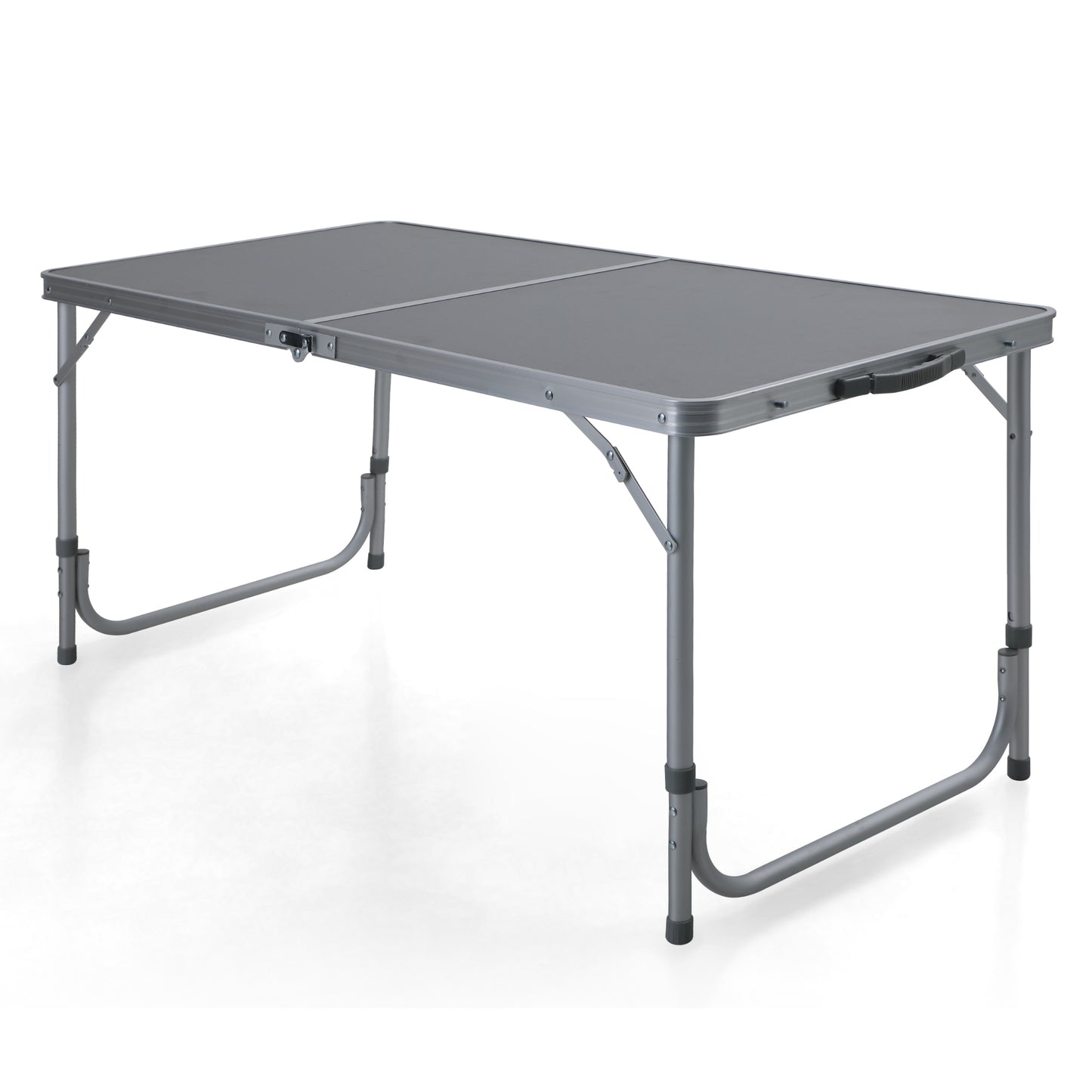 ALPHA CAMP 120cm Folding Camping Table Adjustable Height